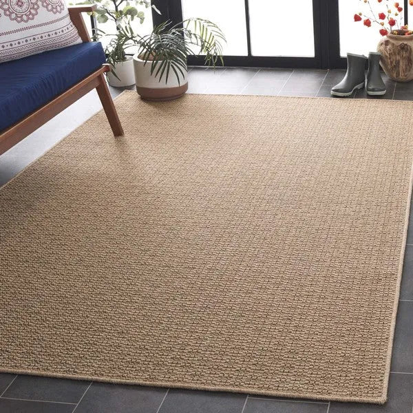 Atrium Sisal Polypropylene Rug in Beige