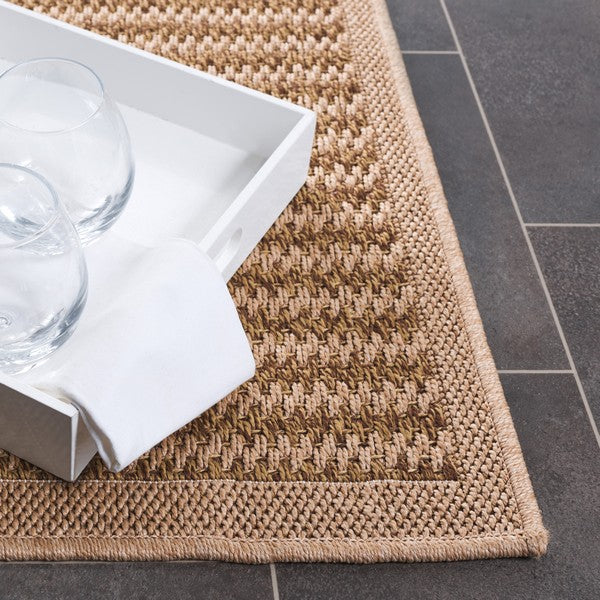 Atrium Sisal Polypropylene Rug in Beige