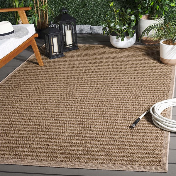 Atrium Sisal Polypropylene Rug in Beige