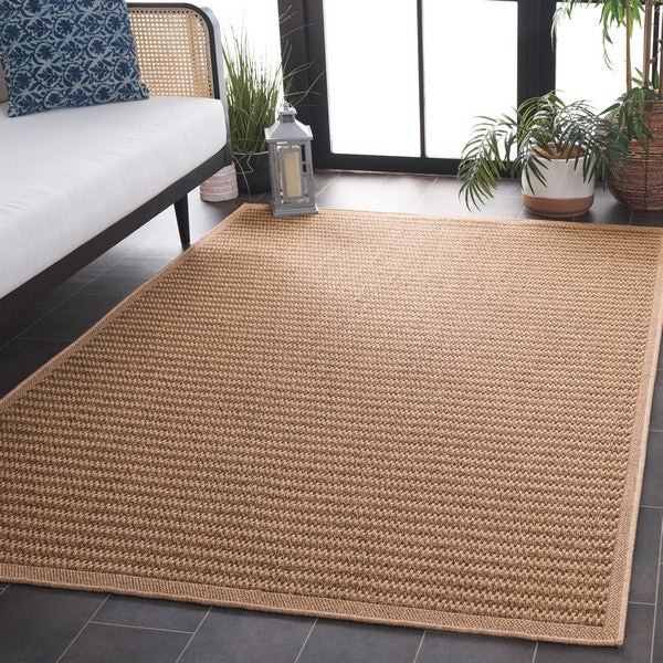 Atrium Sisal Polypropylene Rug in Beige