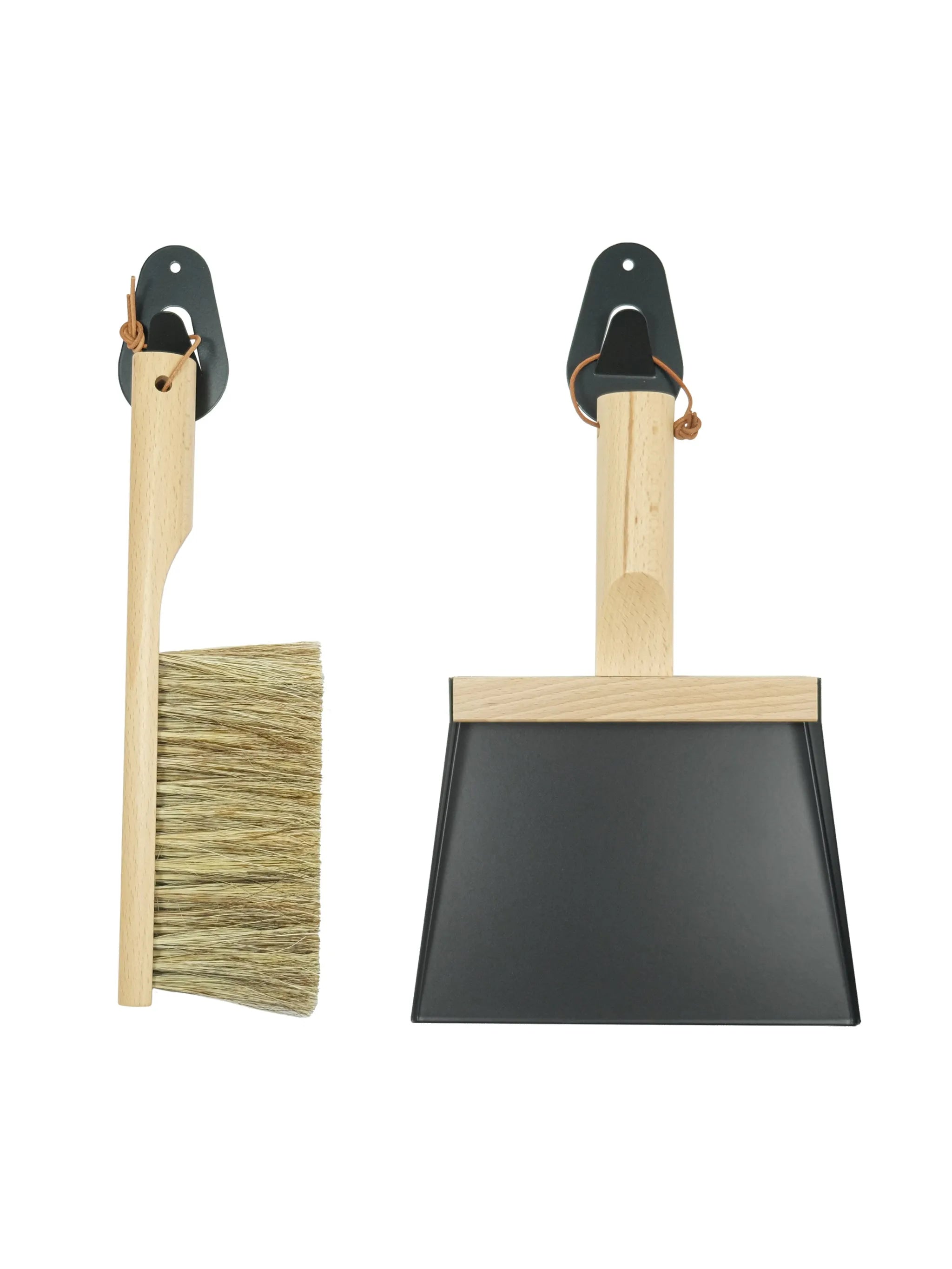 Andrée Jardin Mr. and Mrs. Clynk Hand Brush, Dustpan & Wall Hook Set