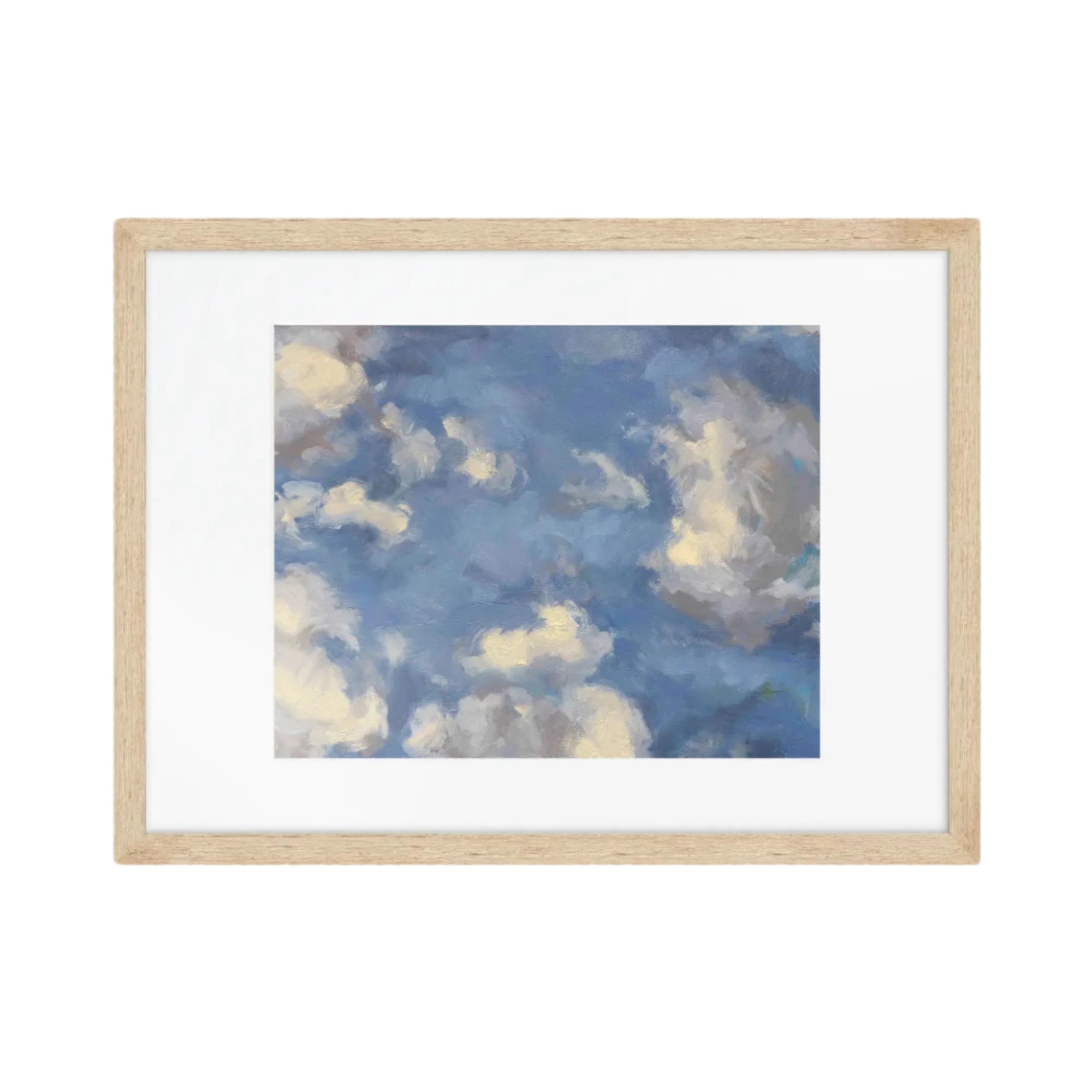 Cloud Solace Art Print