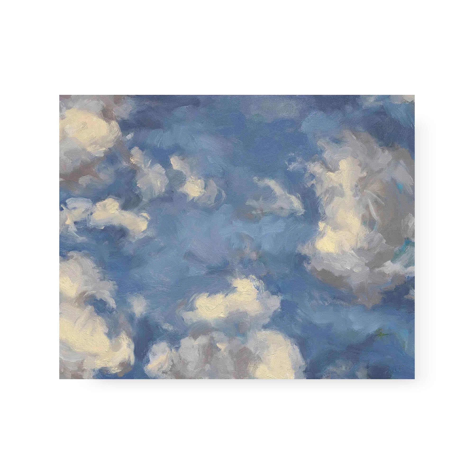 Cloud Solace Art Print