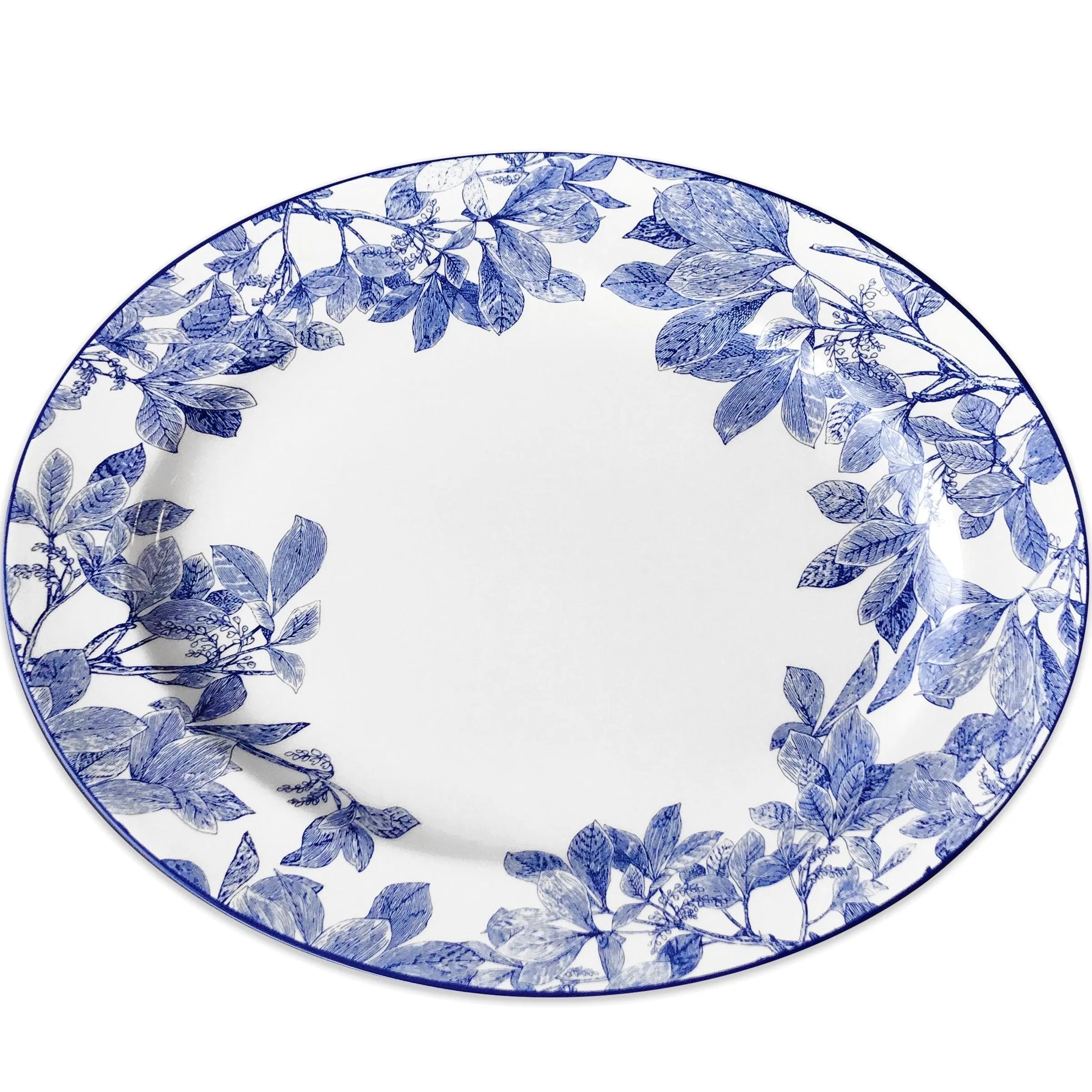 Caskata Wholesale Arbor Rimmed Oval Platter