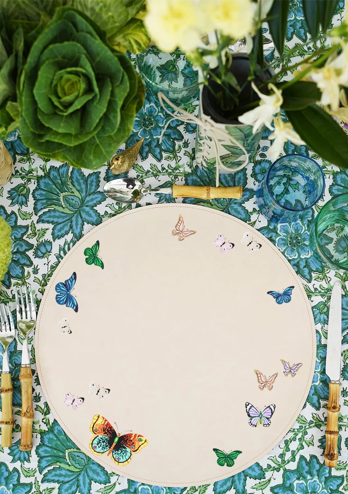 Butterflies Beige Placemat