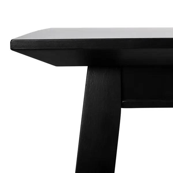 Safavieh Brayson Black Rectangle Dining Table