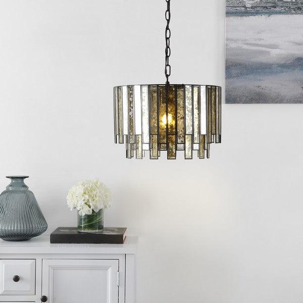 Safavieh Gresher Oil Rubbed Bronze - Glass Chandelier