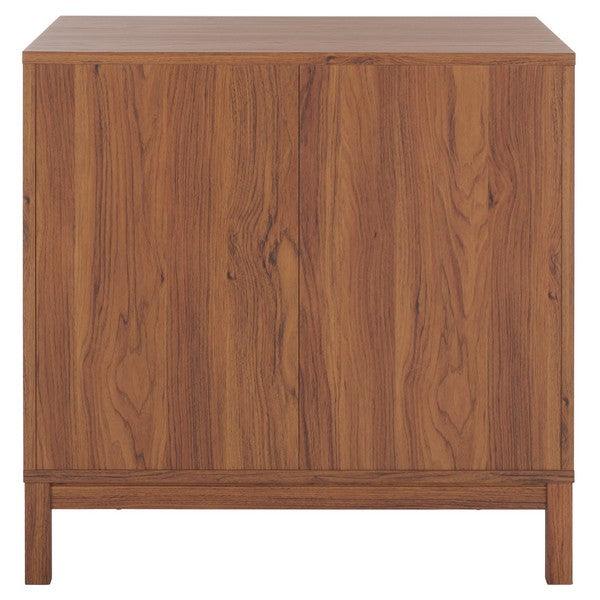 Safavieh Galio Walnut-Gold 3 Drawer Chest