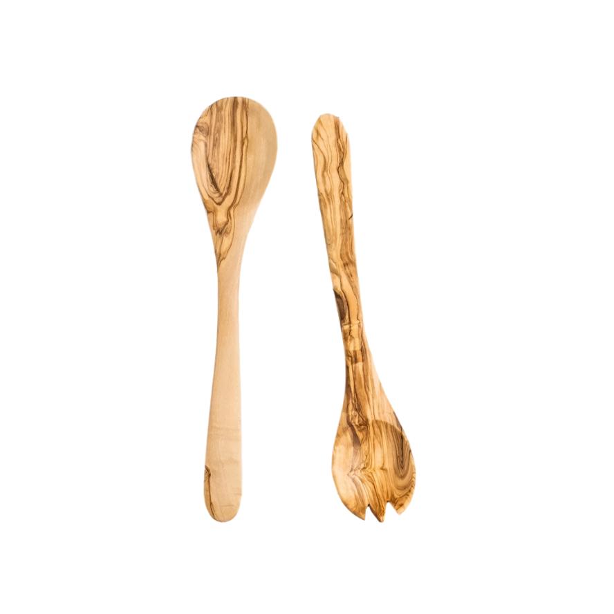 Olive Wood Utensils Set