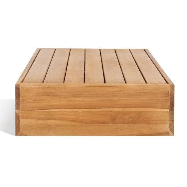 Safavieh Kauai Natural Brazilian Teak Coffee Table