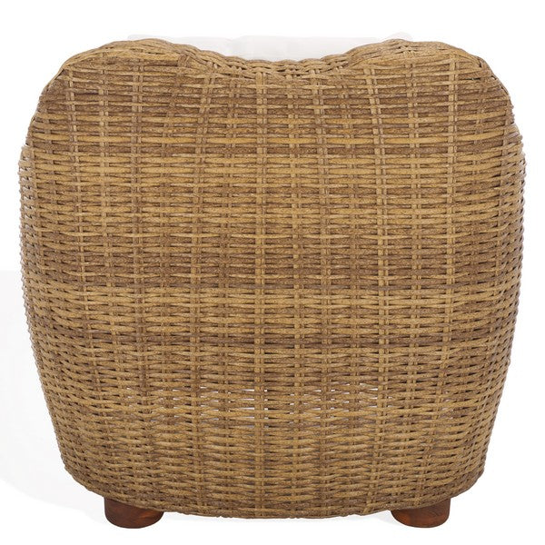 Melbourne Wicker Patio Chair in Natural