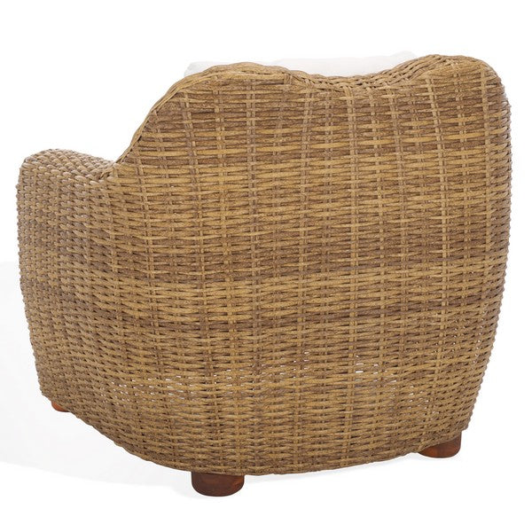 Melbourne Wicker Patio Chair in Natural