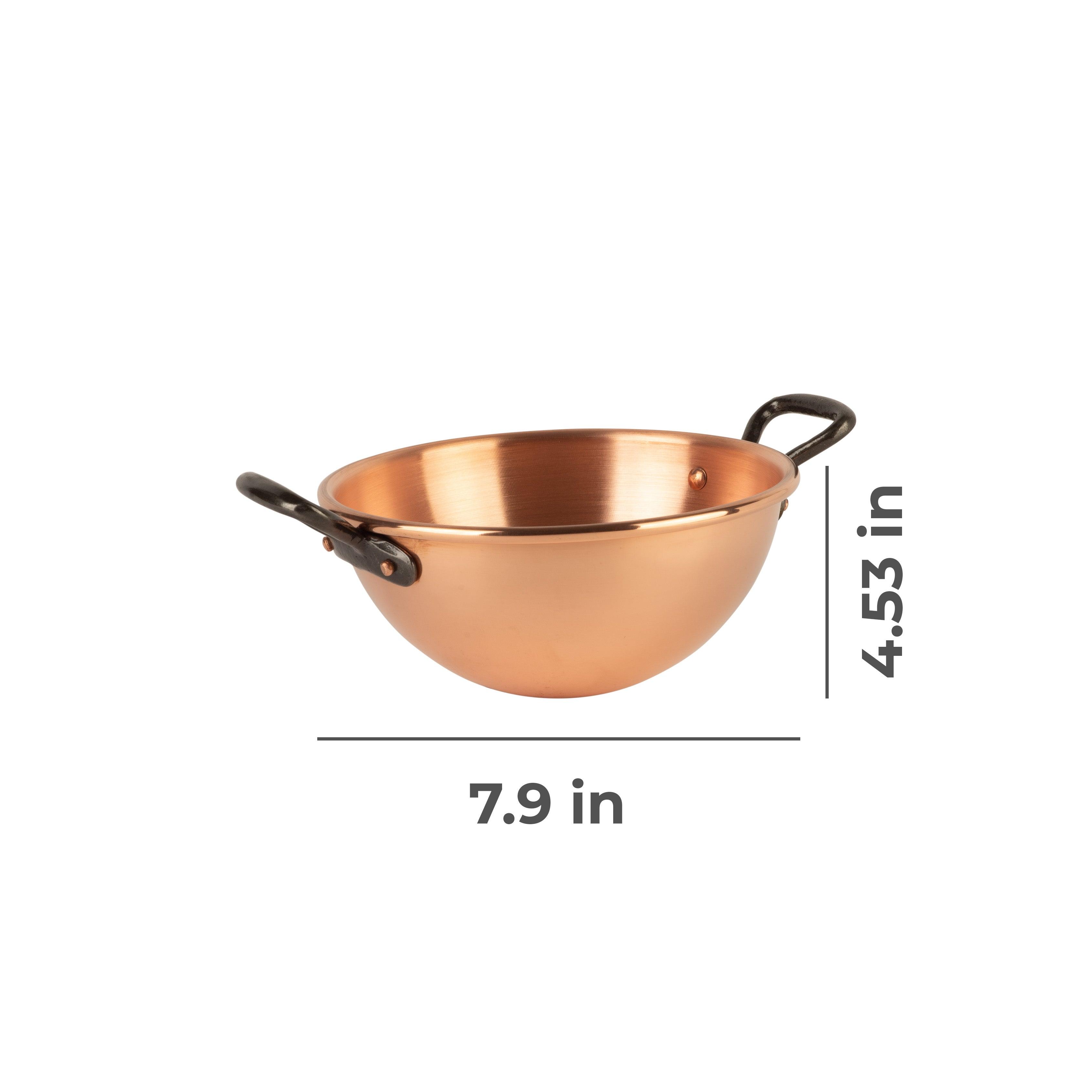 Cuisine Romefort Pure copper whipping bowl, 1.5 qt