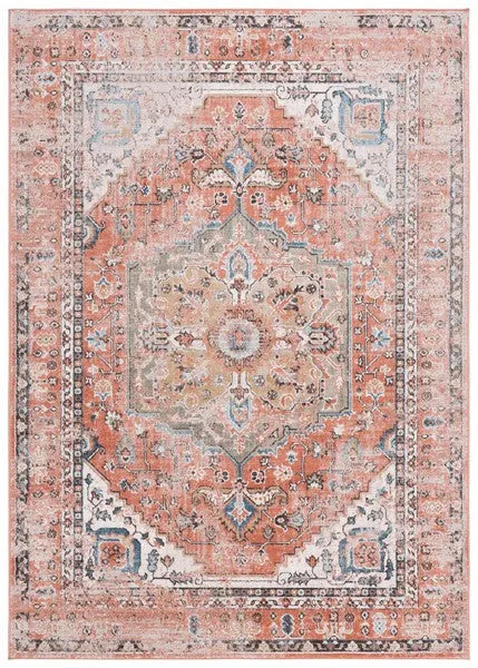 Cornelia Polypropylene Rug in Rust