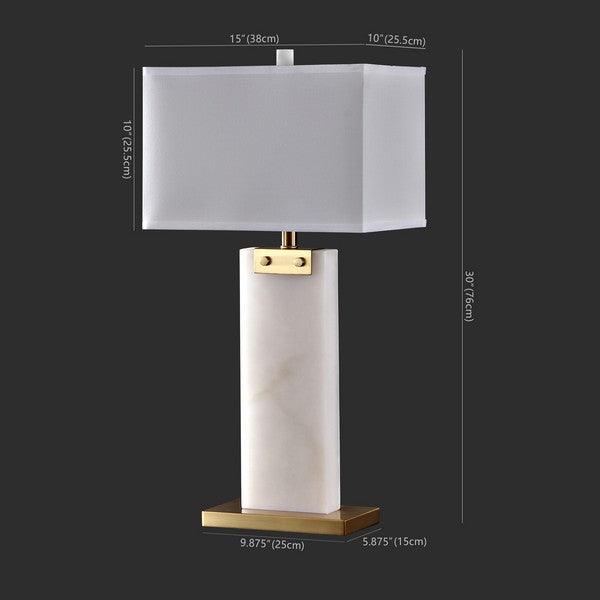 Safavieh Morgen Glamorous Alabaster Table Lamp