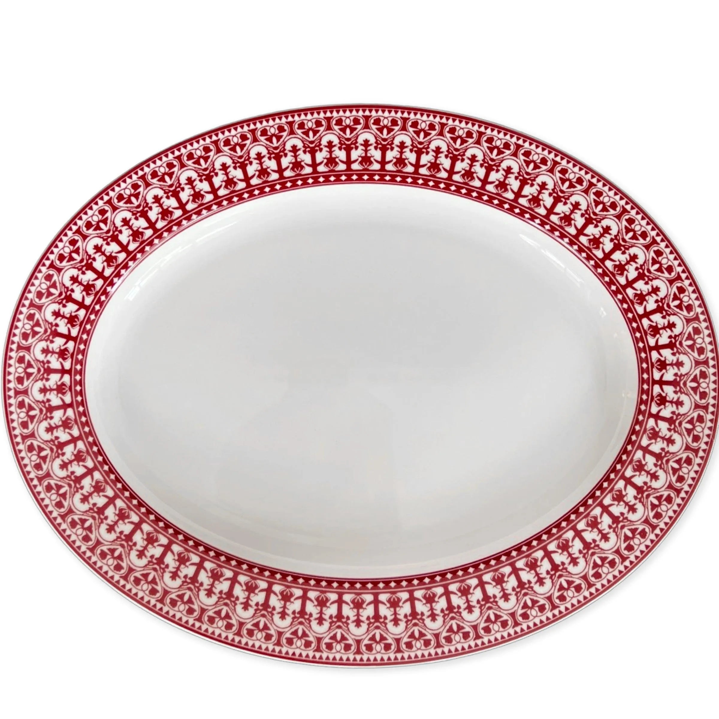 Caskata Wholesale Casablanca Rimmed Oval Platter