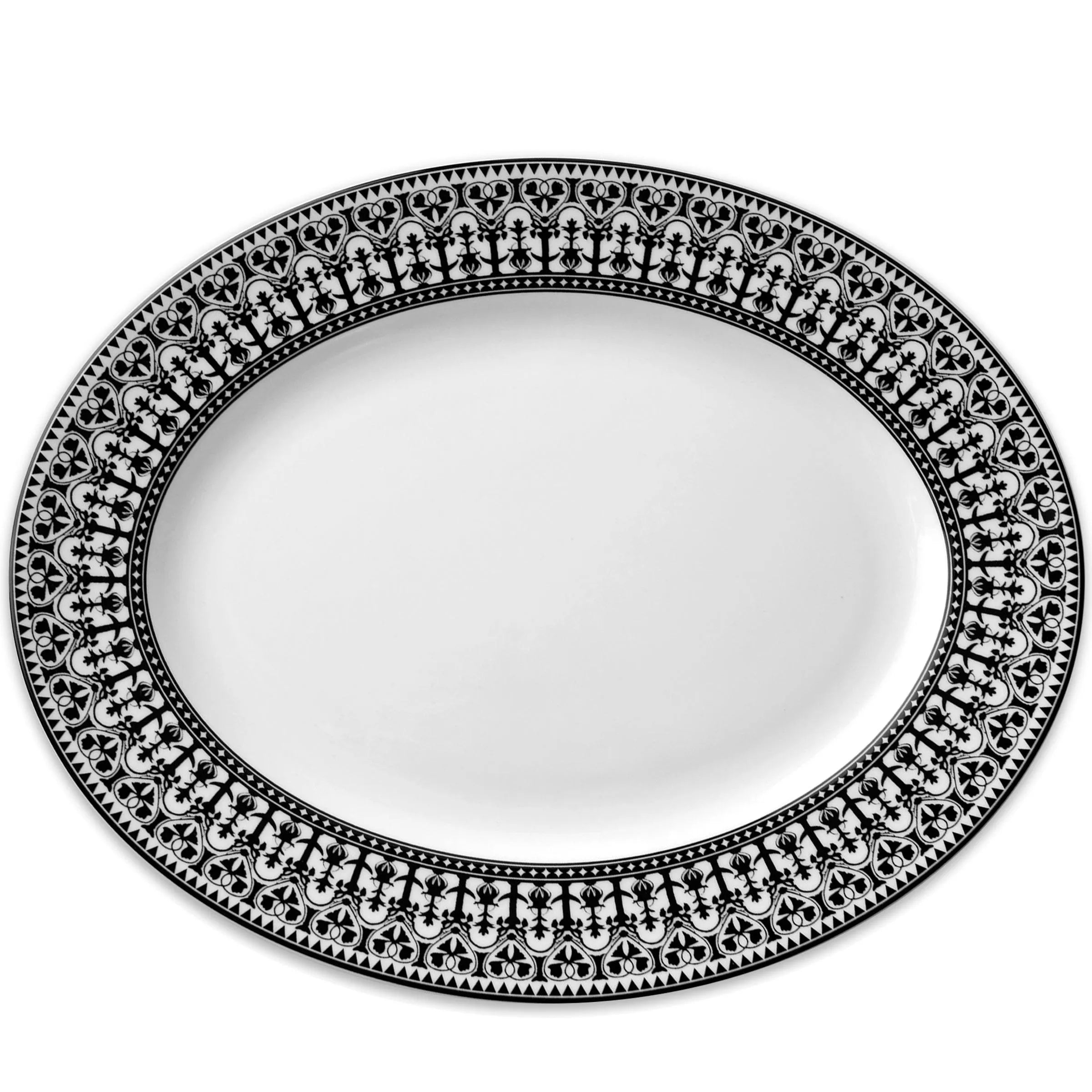 Caskata Wholesale Casablanca Rimmed Oval Platter