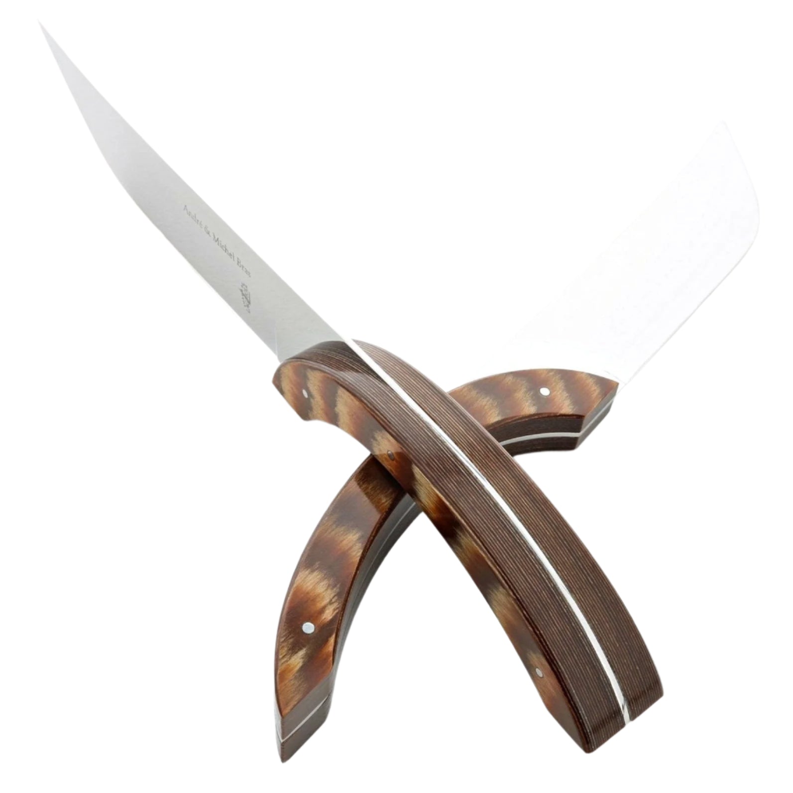 Cheese knife Michel and André Bras by Forge de Laguiole