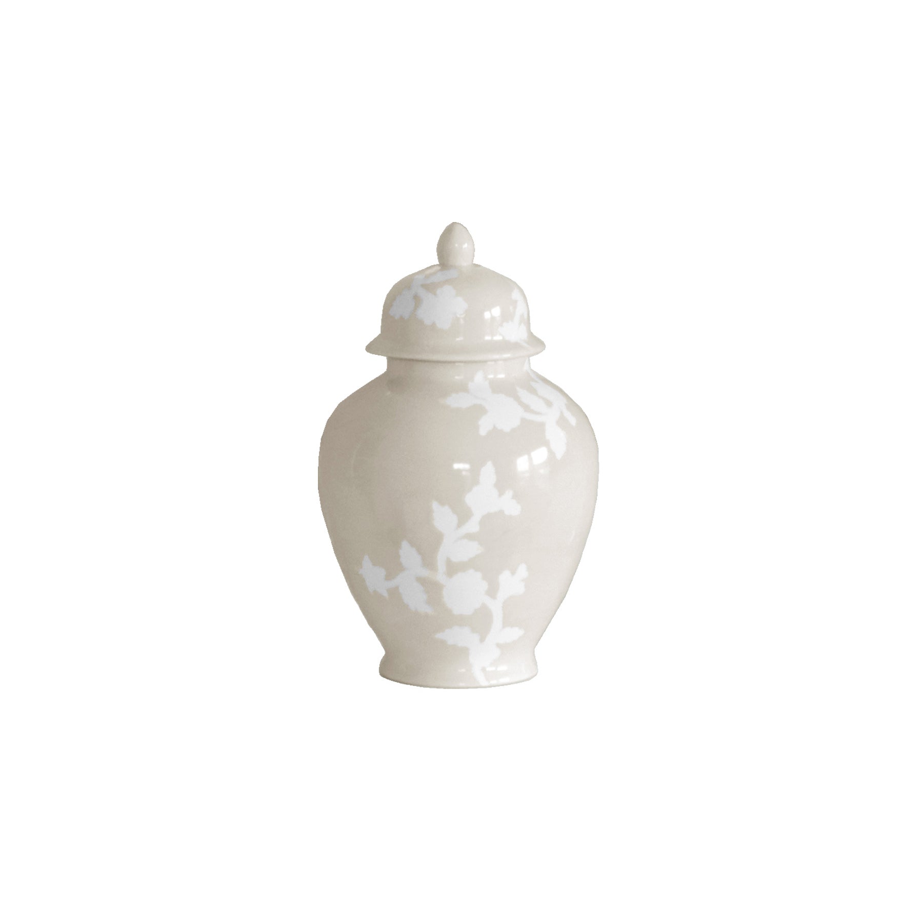 Chinoiserie Dreams Ginger Jars in Beige