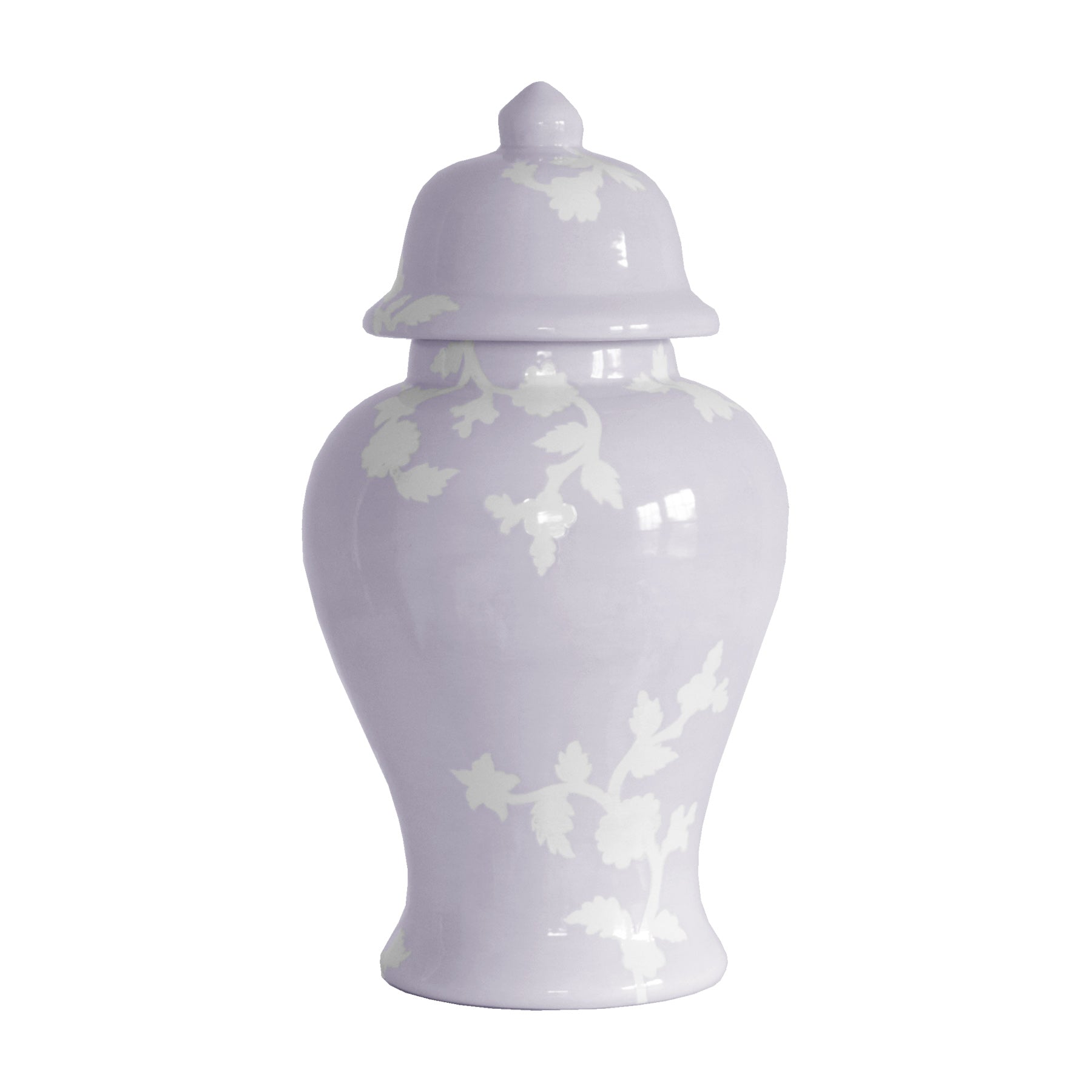 Chinoiserie Dreams Ginger Jars in Light Lavender