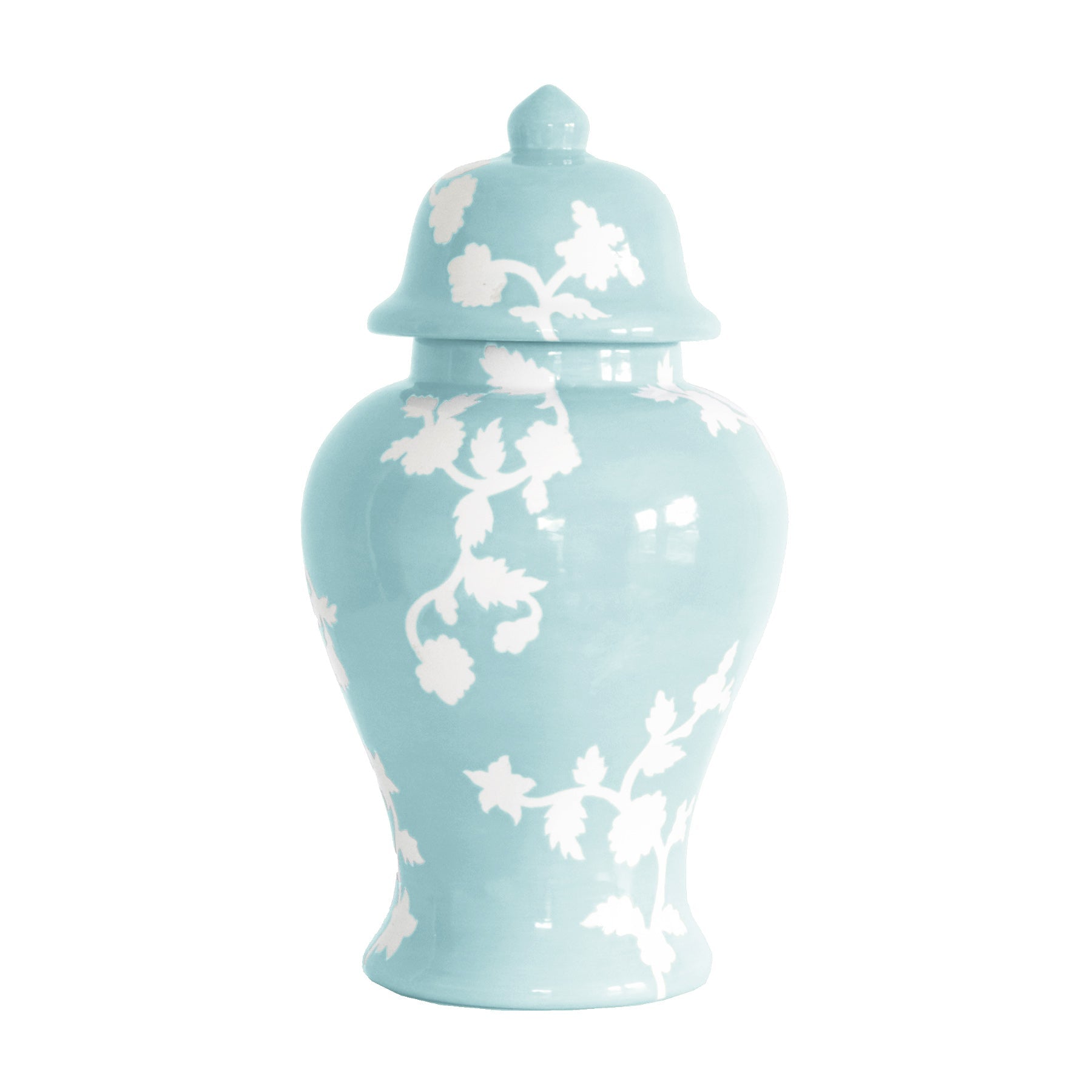 Chinoiserie Dreams Ginger Jars in Robin's Egg Blue