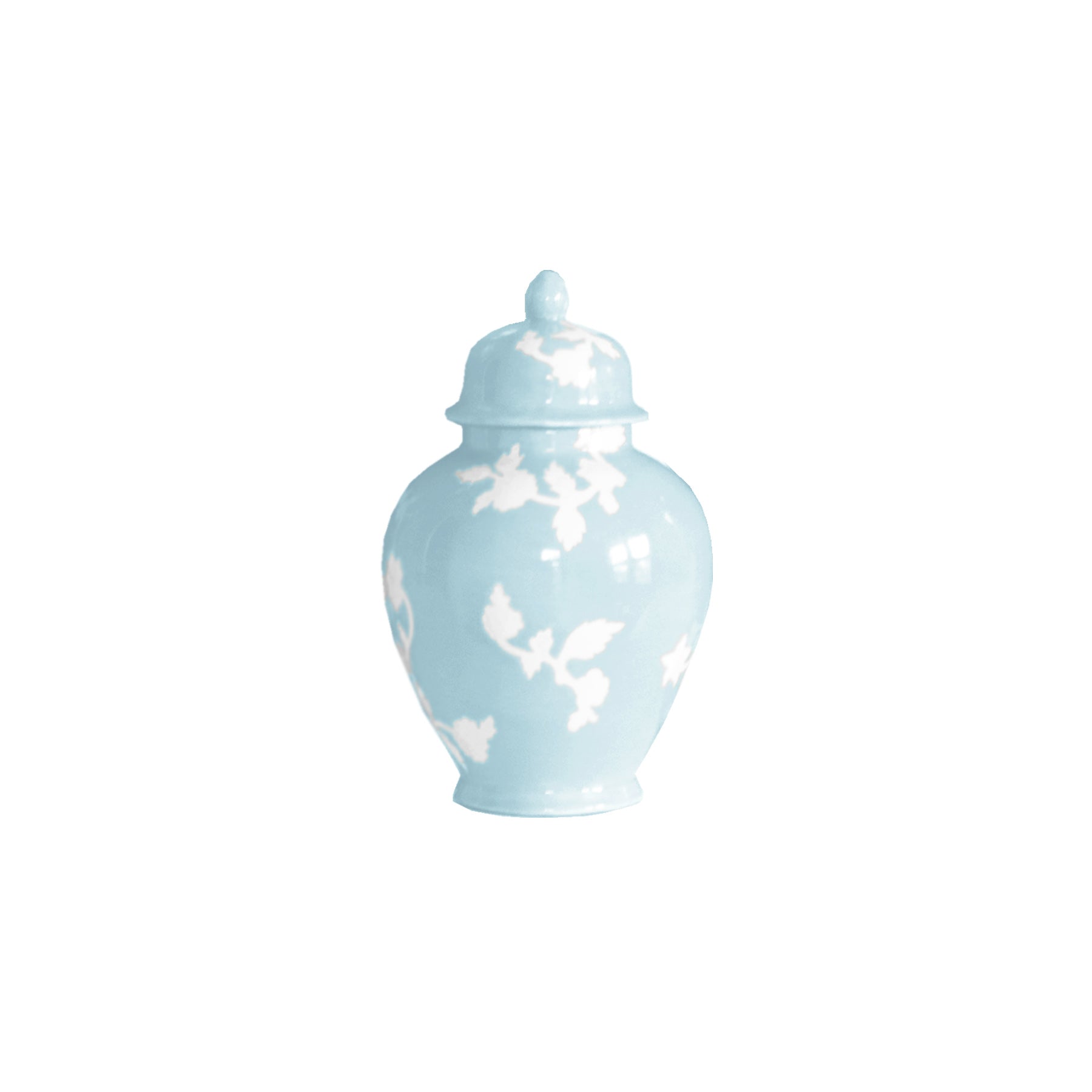 Chinoiserie Dreams Ginger Jars in Robin's Egg Blue