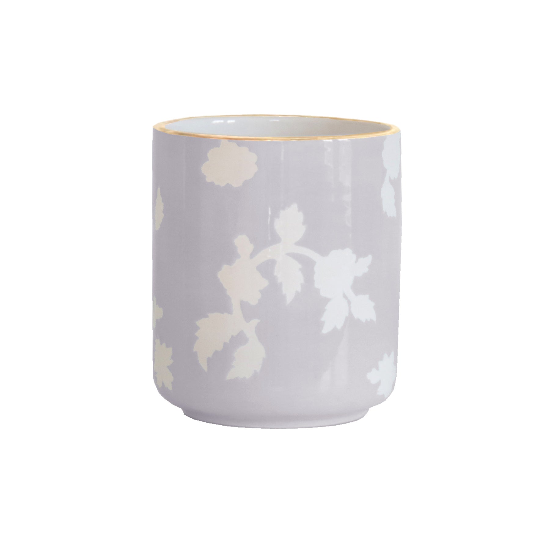 Chinoiserie Dreams Vase with 22K Gold Accent