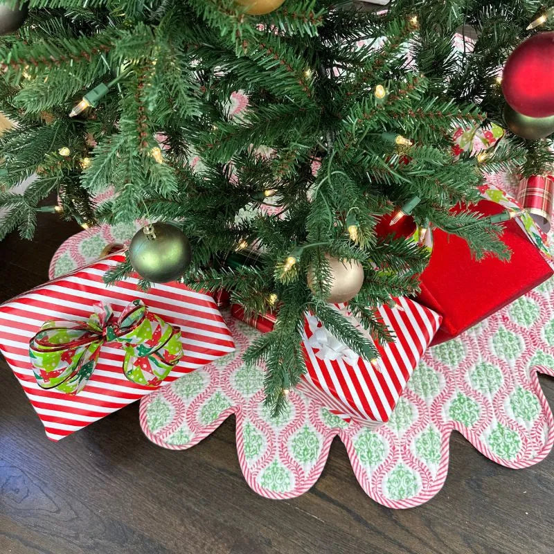 Jingle Bells - Quilted Christmas Tree Skirt