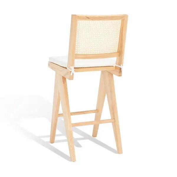 Safavieh Colette Natural Rattan Barstool