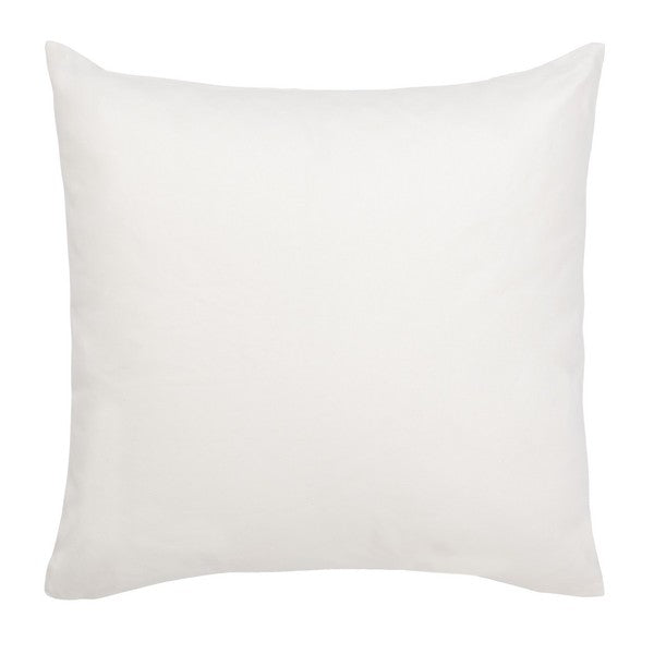 Safavieh Daciana Pillow in White/Blue with Curve Swirl Pattern