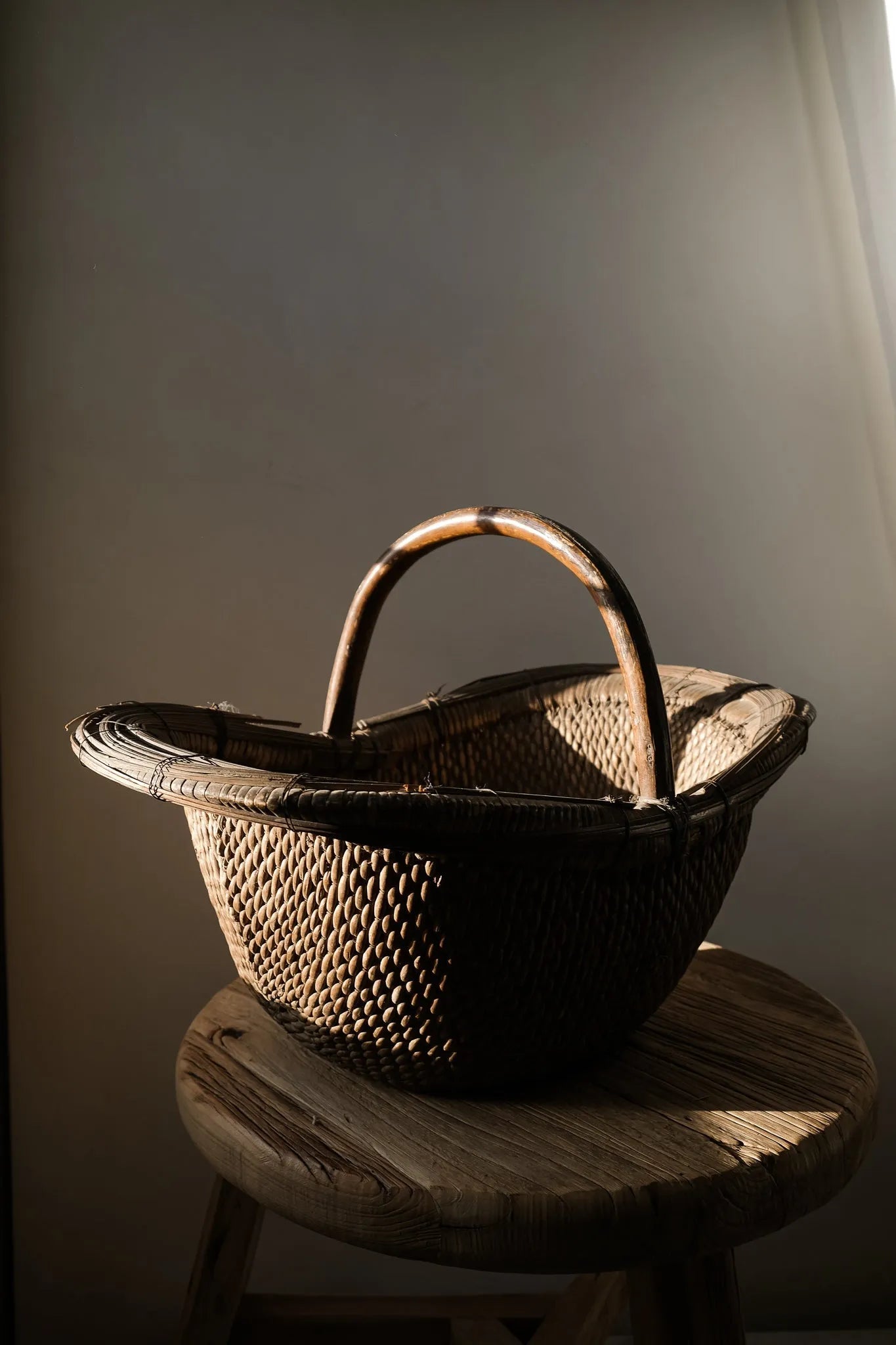 Chinese Vintage Basket - Oval