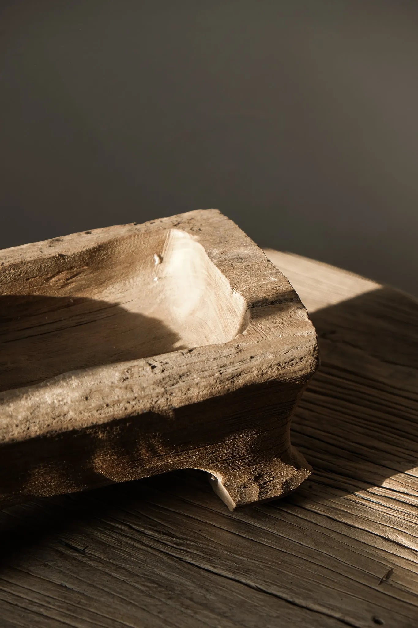 Betel Solid Teak Wood Tray