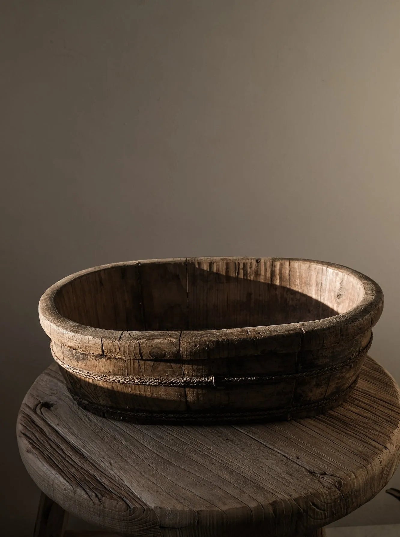 Vintage Wood Basin