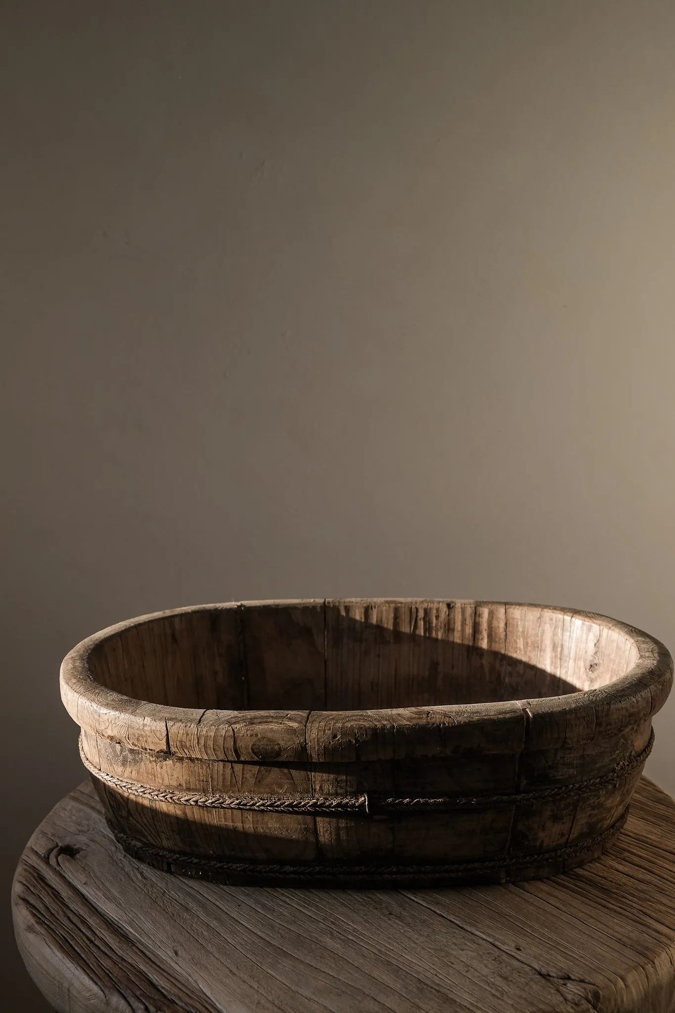 Vintage Wood Basin