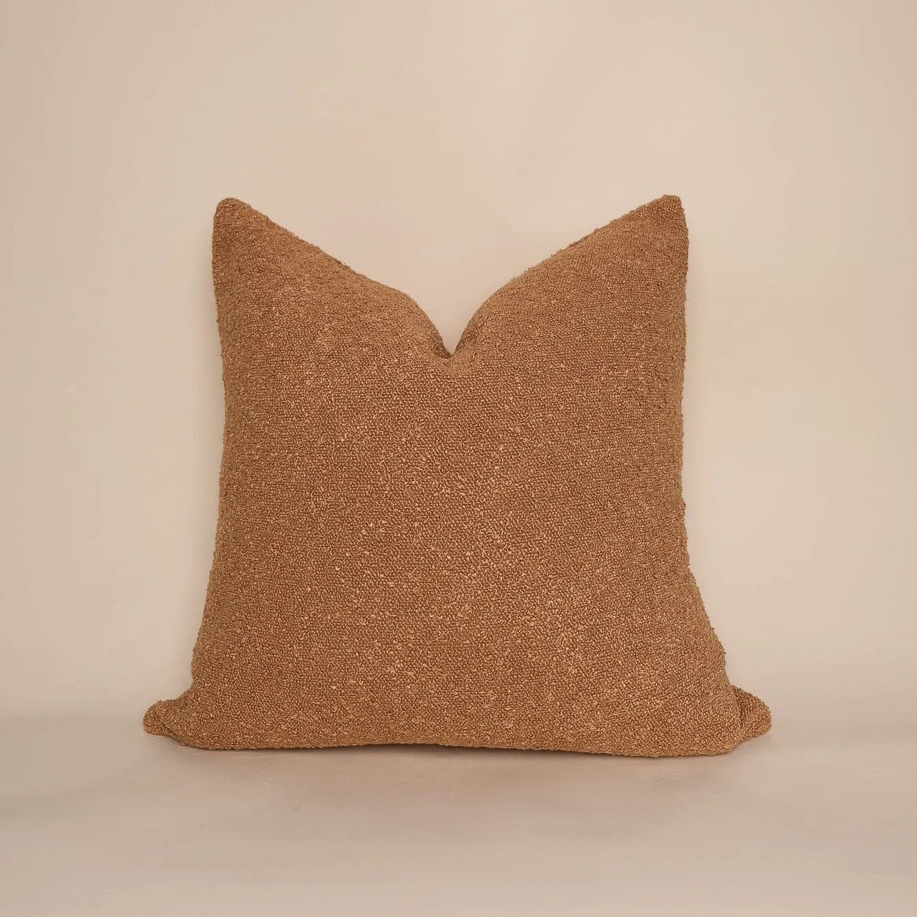 Boucle Pillow: Caramel