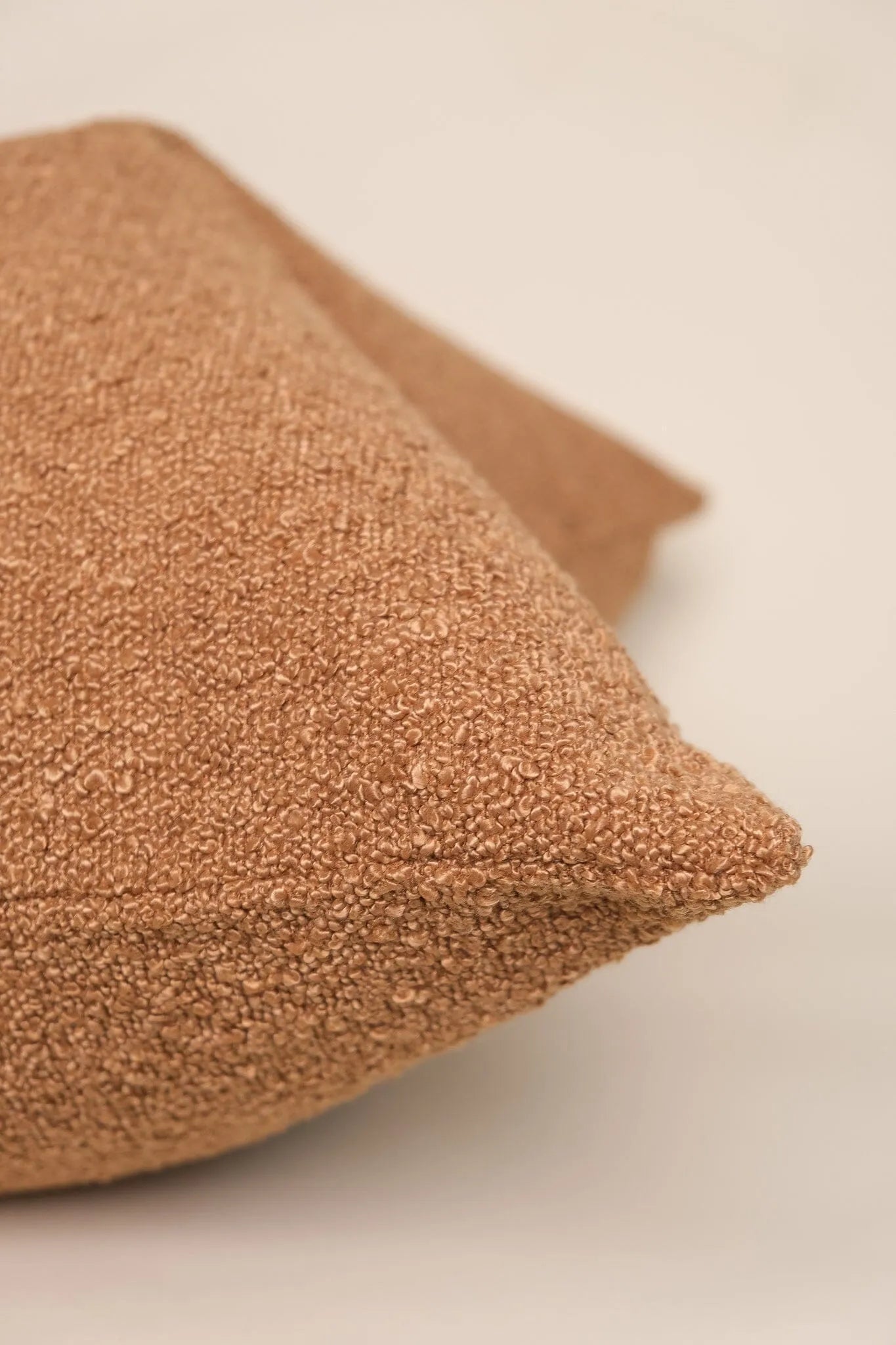 Boucle Pillow: Caramel