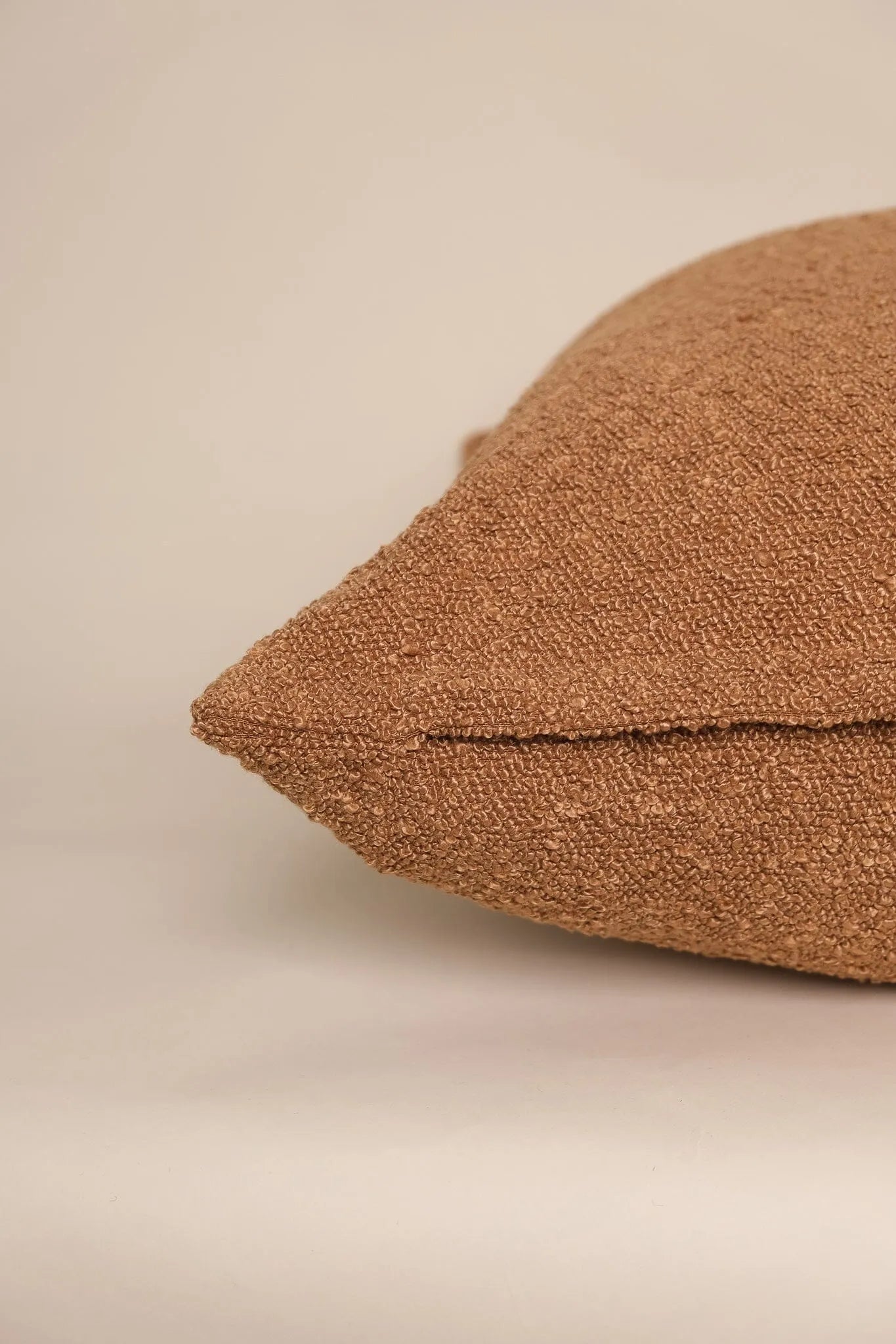 Boucle Pillow: Caramel