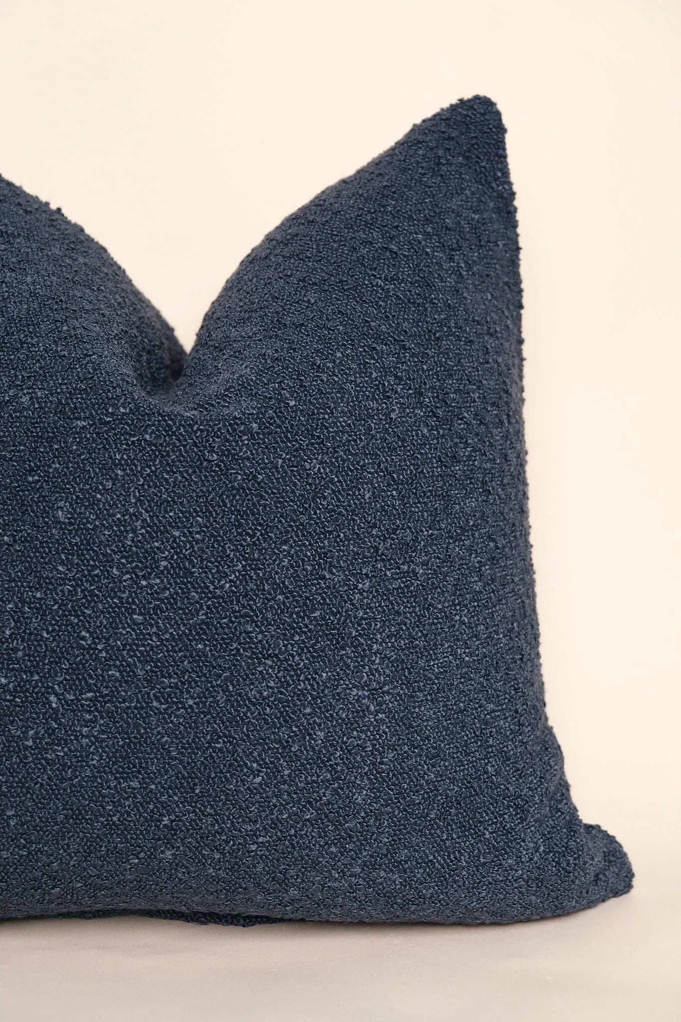 Boucle Pillow: Blueberry