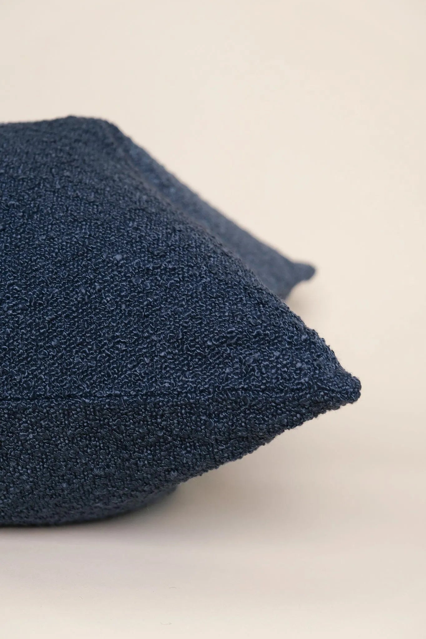 Boucle Pillow: Blueberry