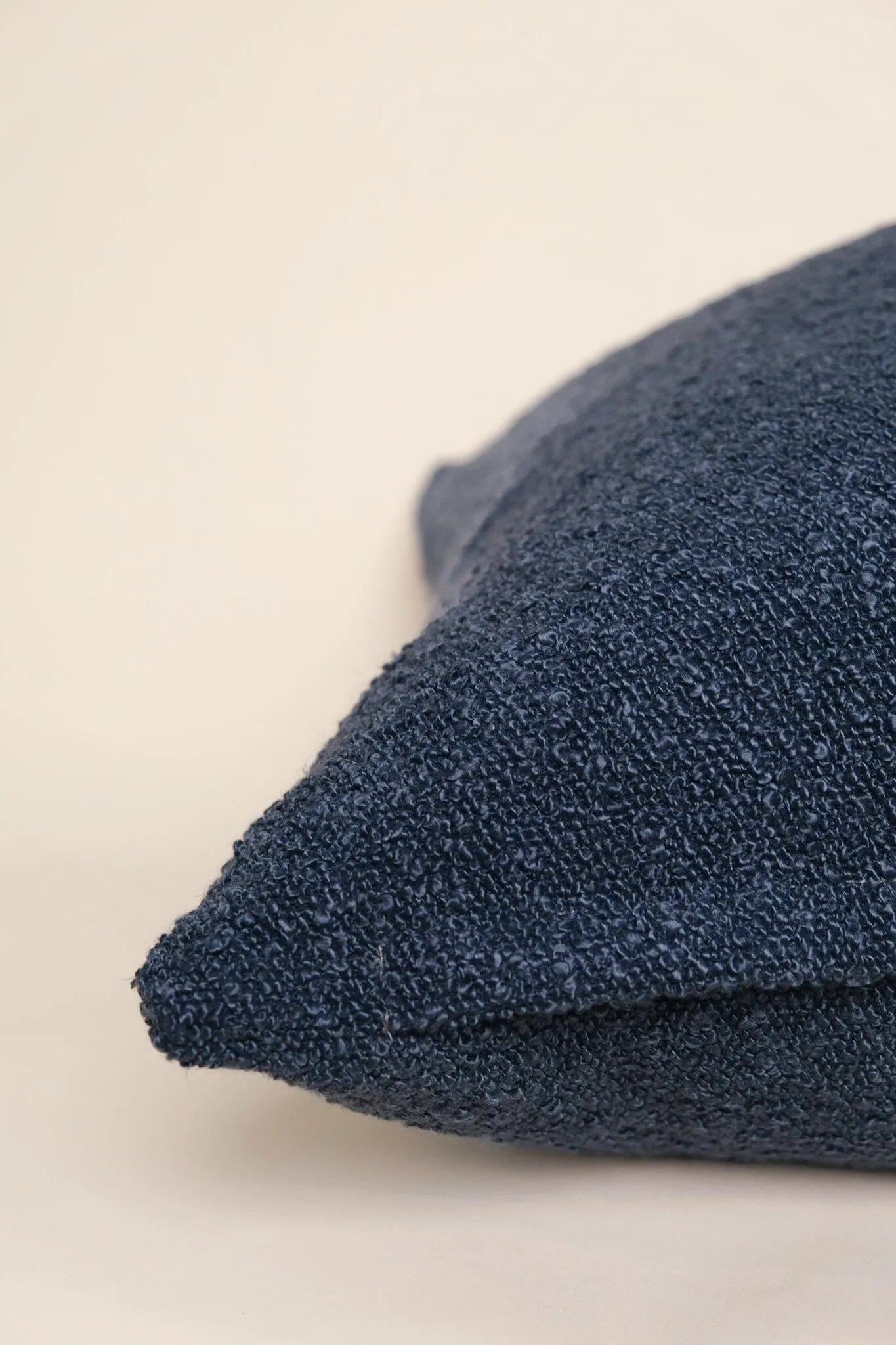 Boucle Pillow: Blueberry