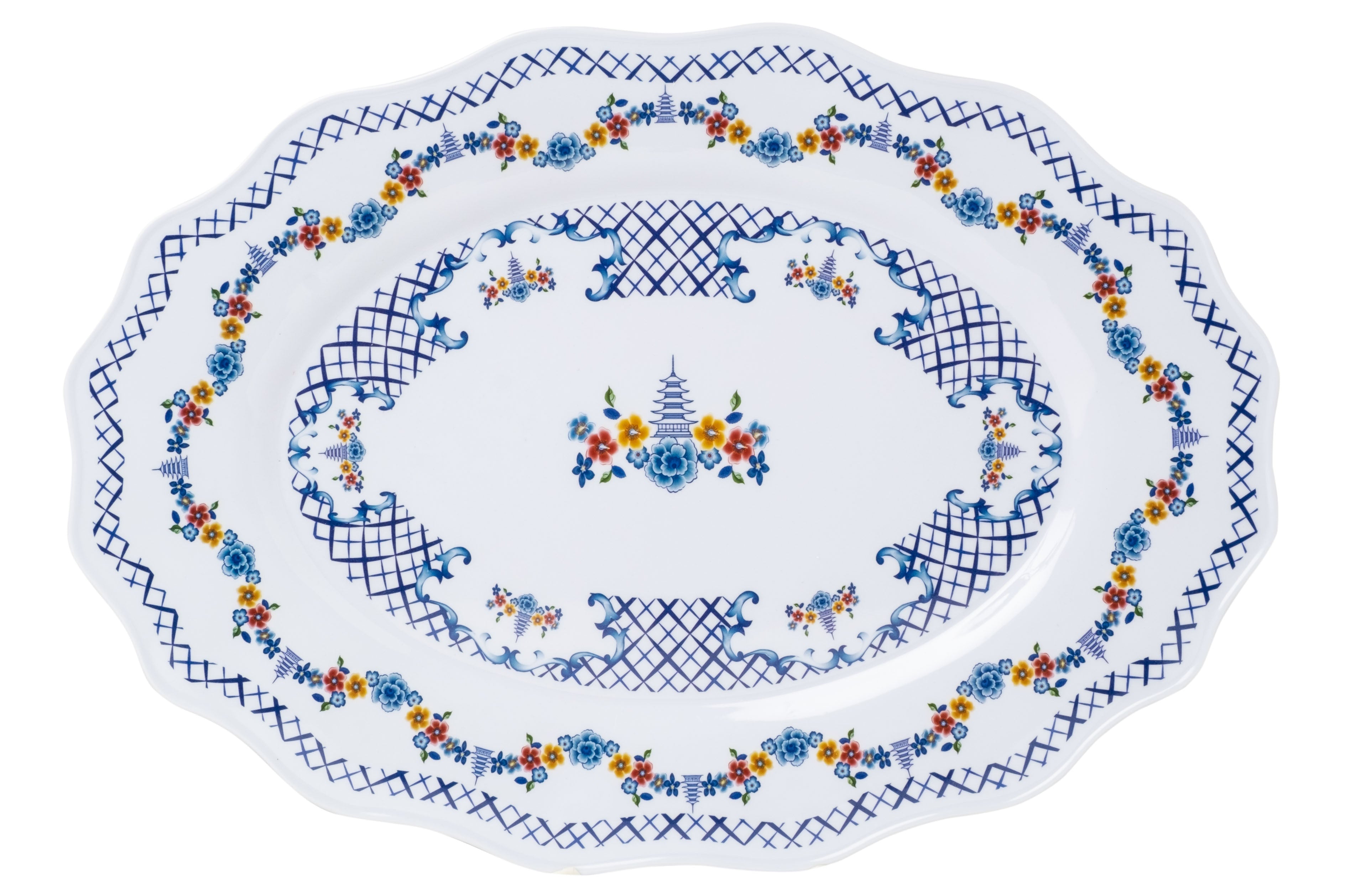 Colorful Floral Melamine Collection