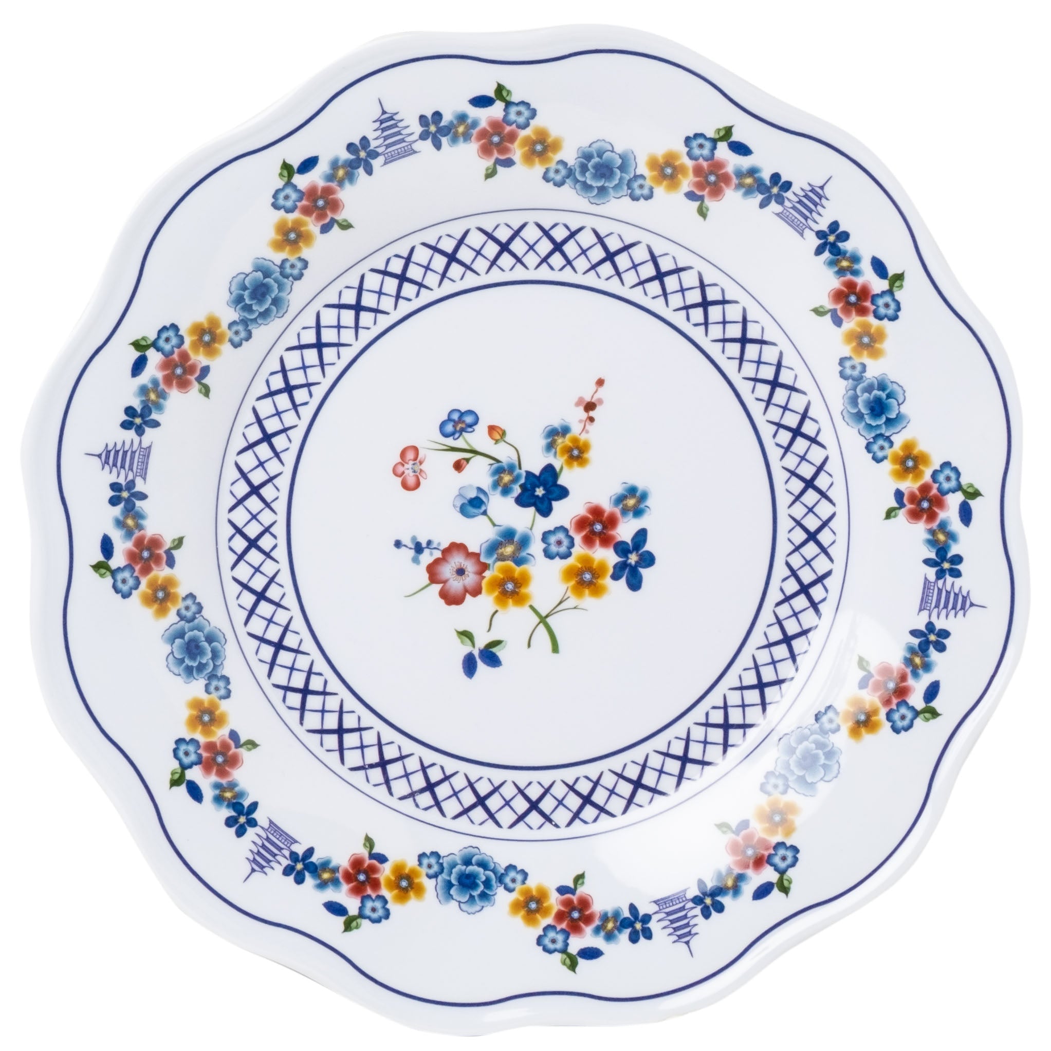 Colorful Floral Melamine Collection