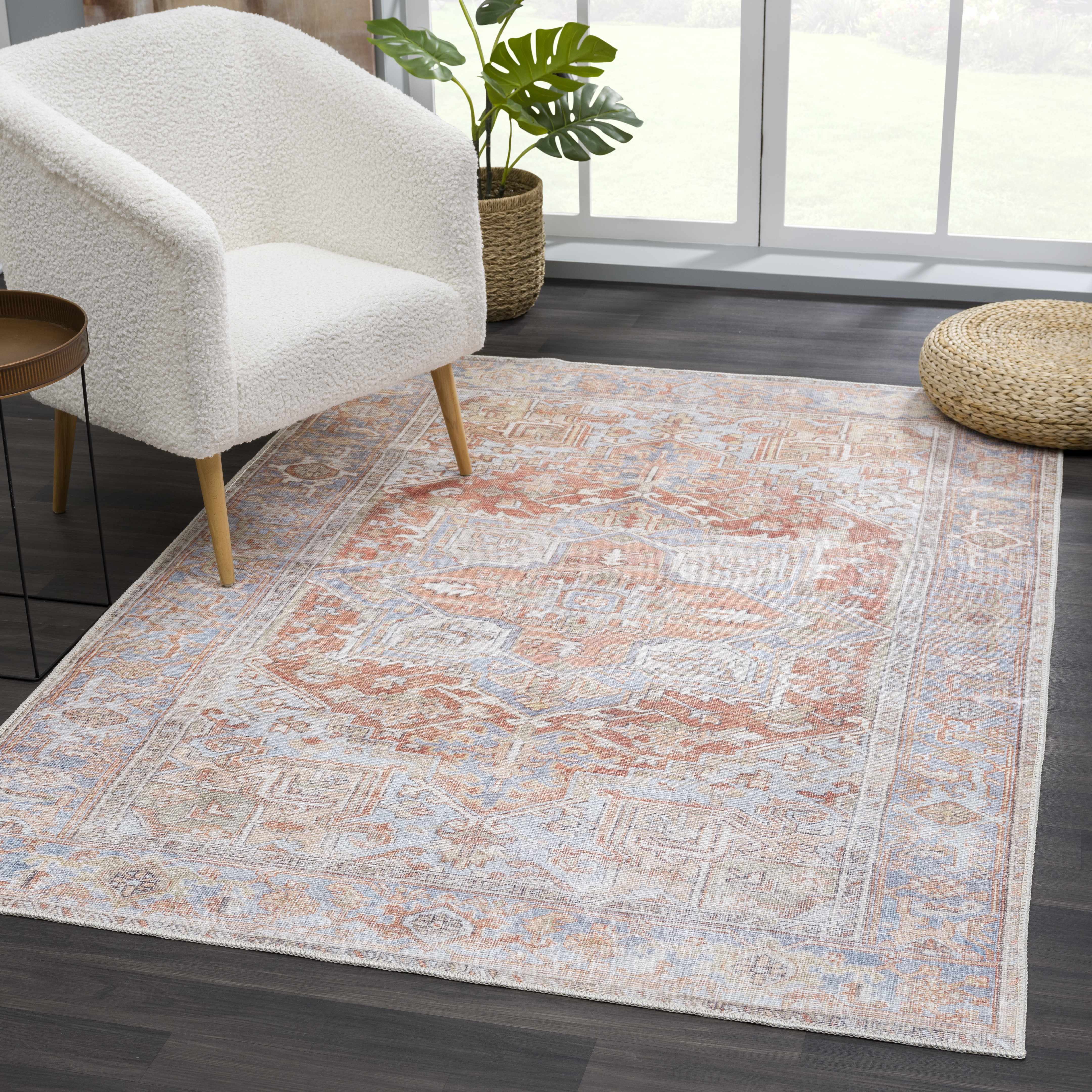 Maayon Machine Woven Polyester Rug