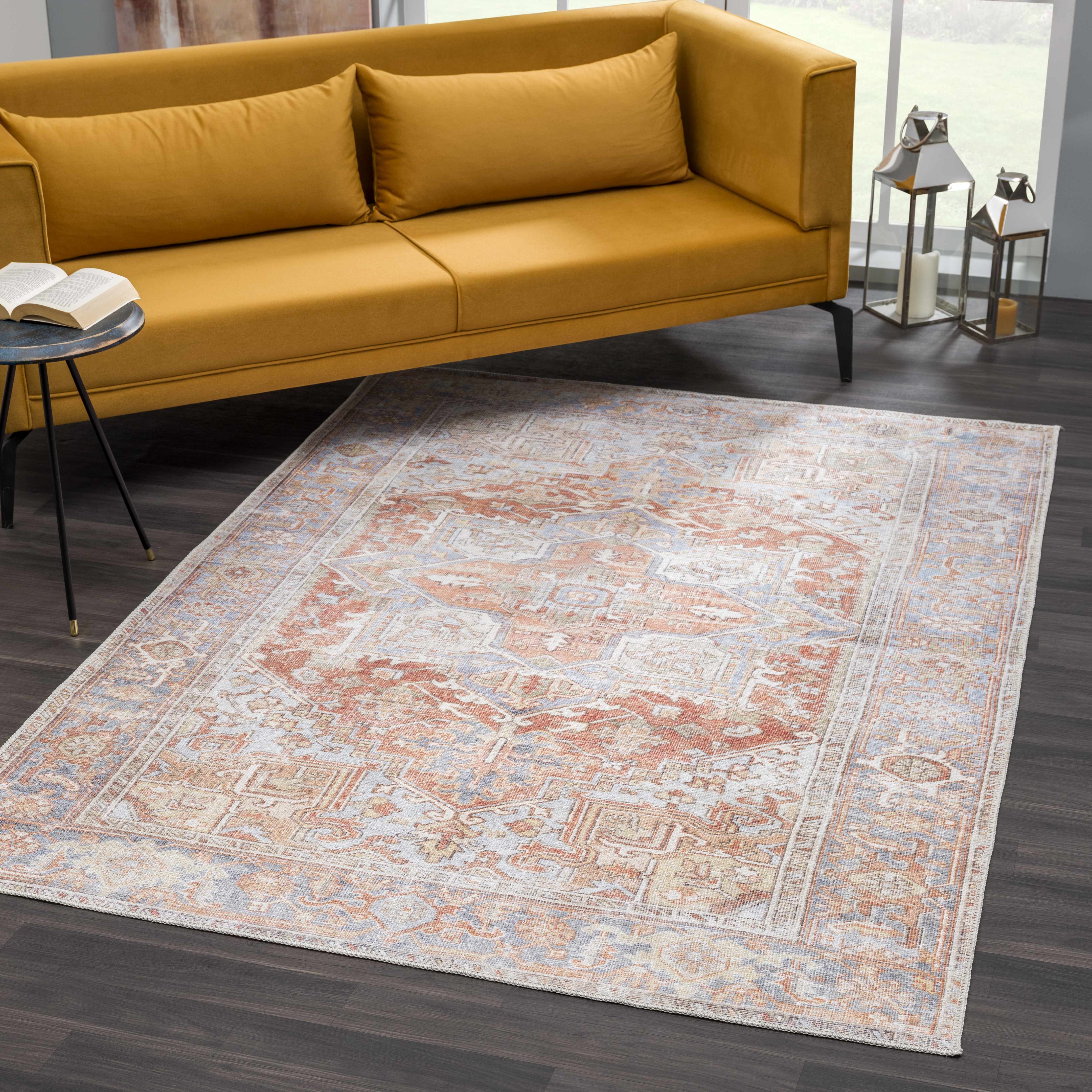 Maayon Machine Woven Polyester Rug