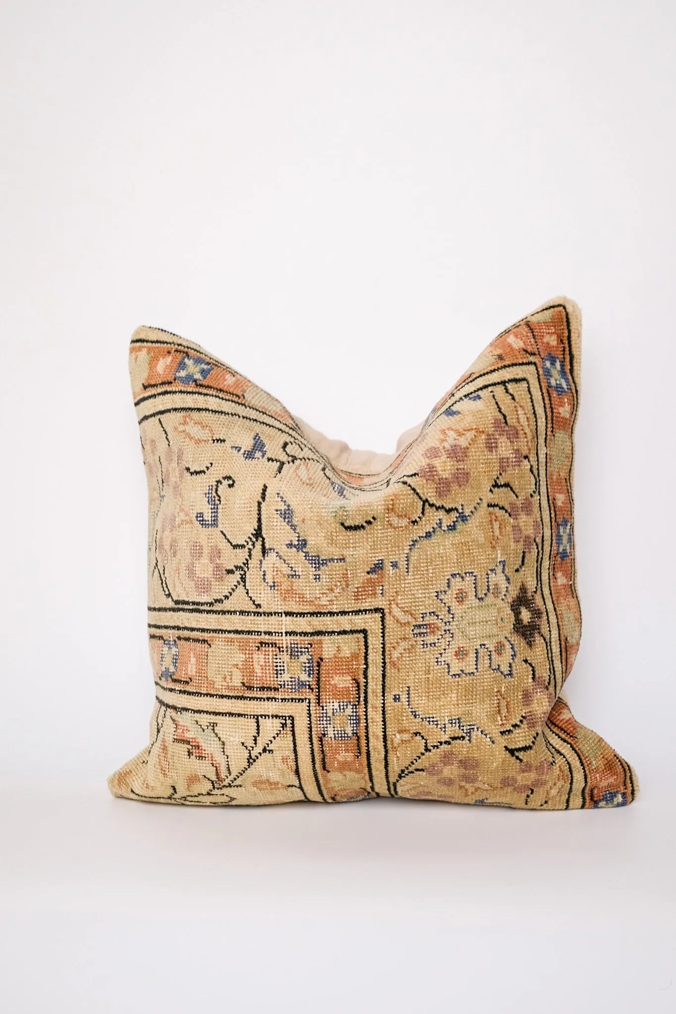 Patara Turkish Vintage Rug Pillow No.1