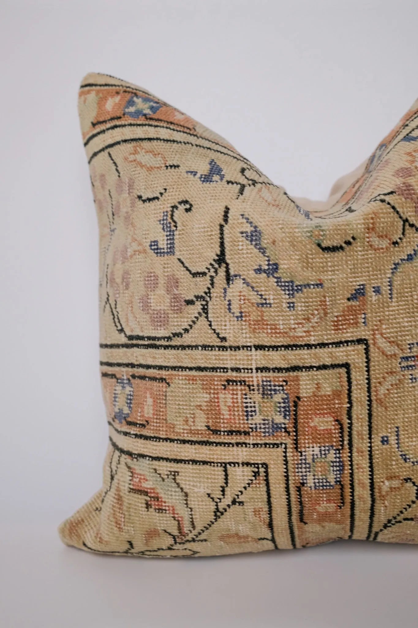 Patara Turkish Vintage Rug Pillow No.1