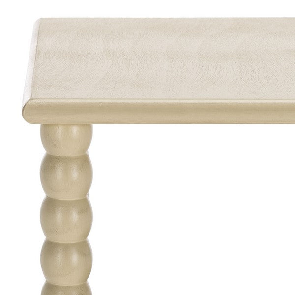 Dilyn Wood 5-Tier Shelving Unit in Sand