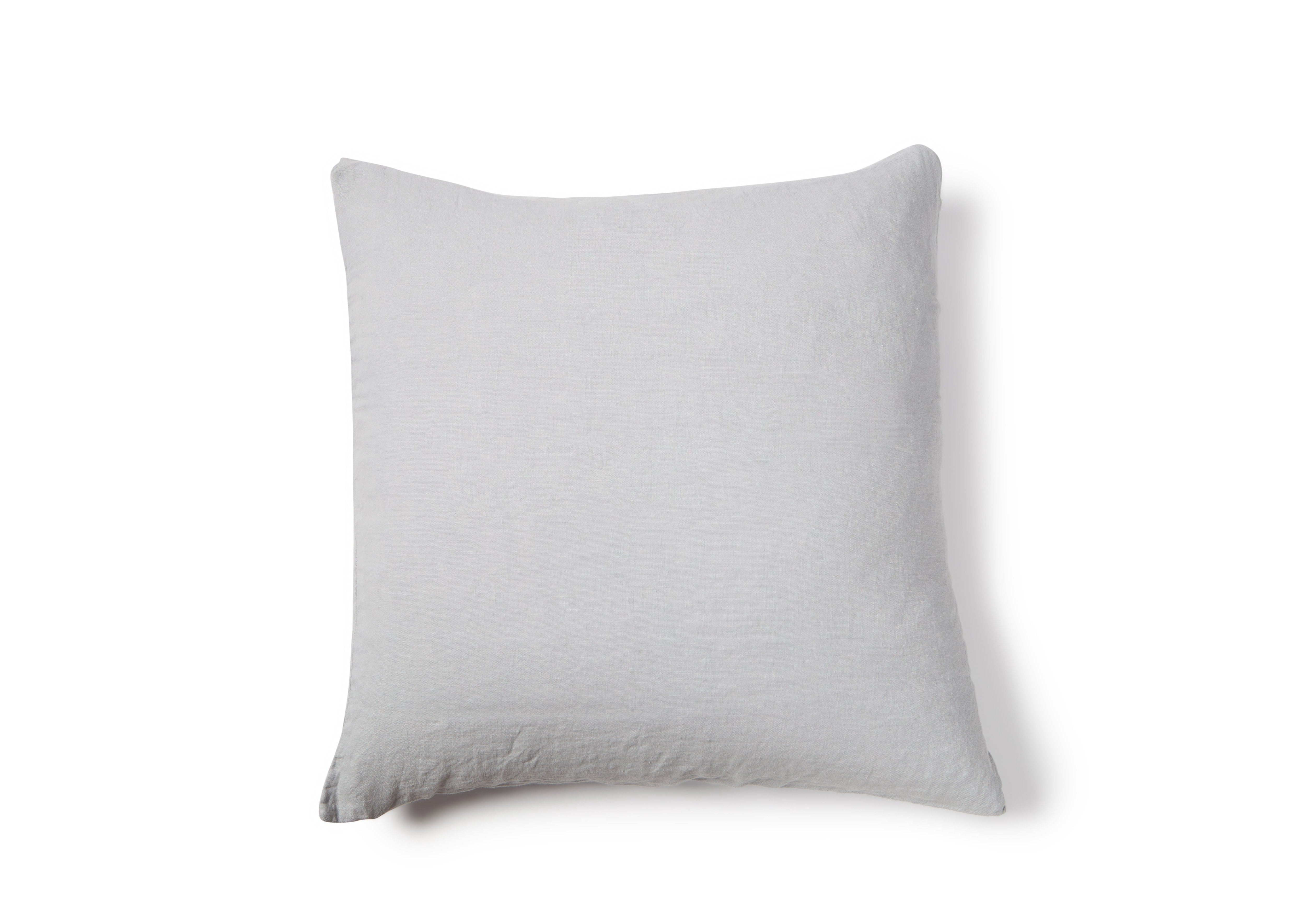 Washed Linen Cushion Cover - Sky