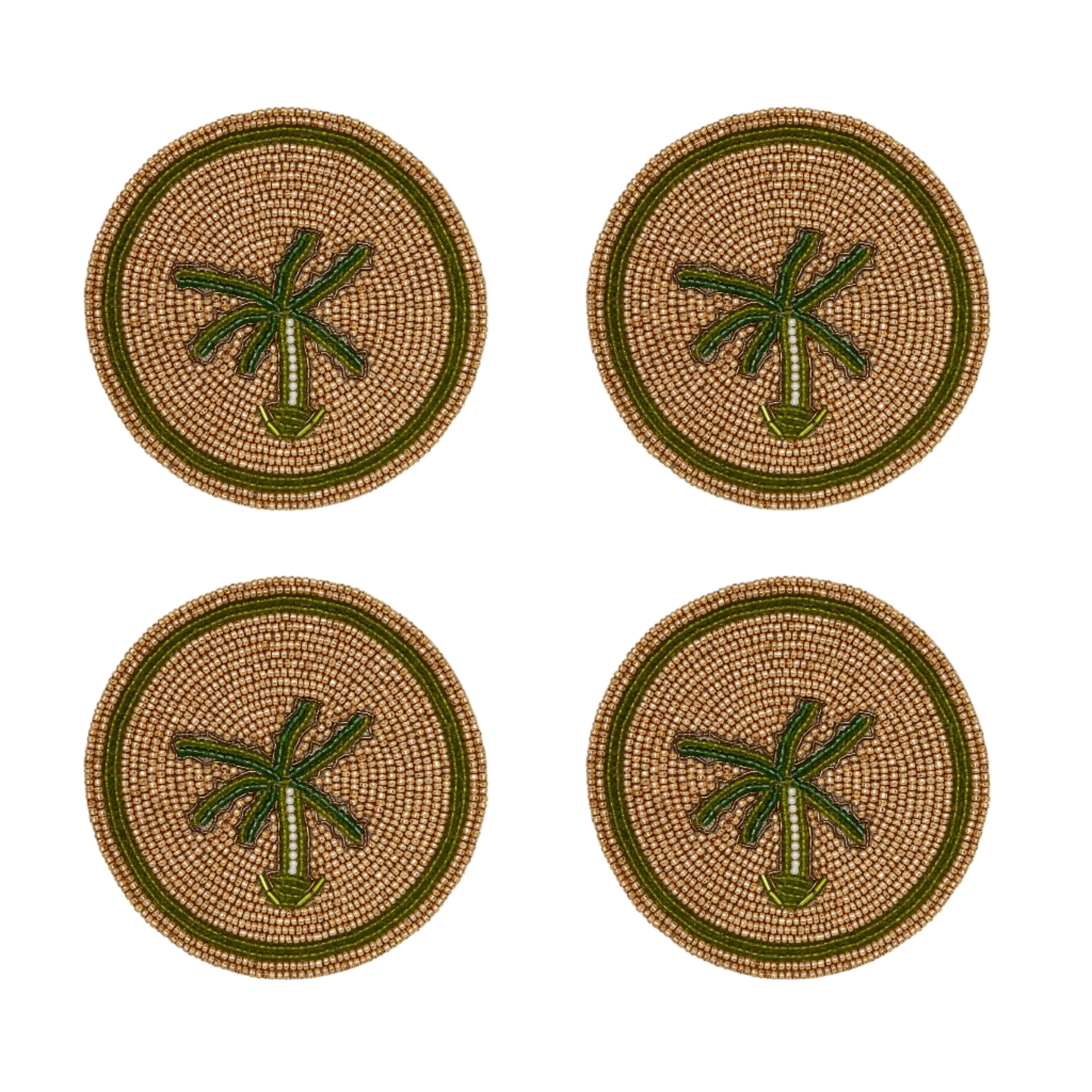 Palm tree coasters