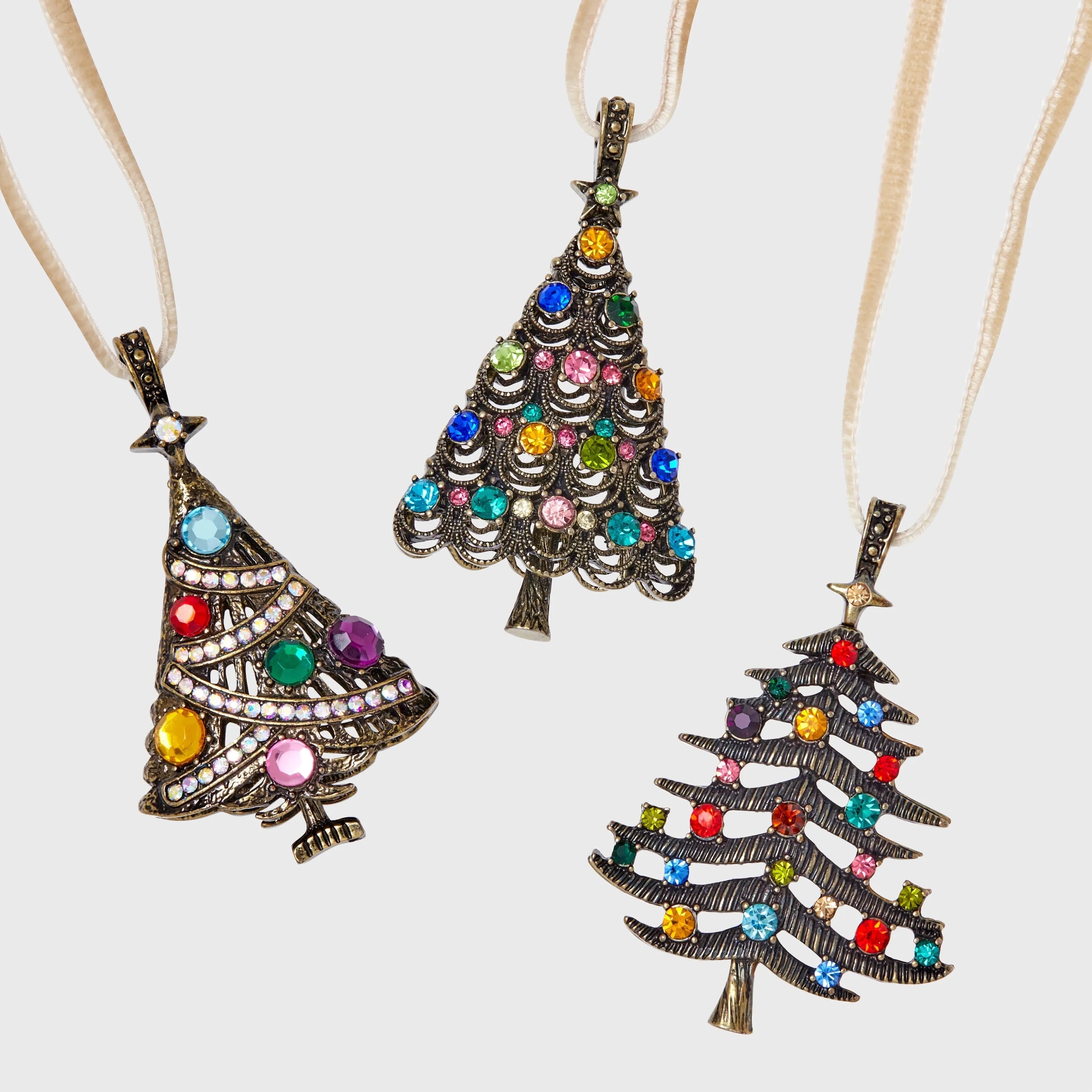 Christmas tree hanging ornaments